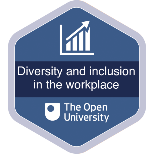 Diversity and inclusion in the workplace badge